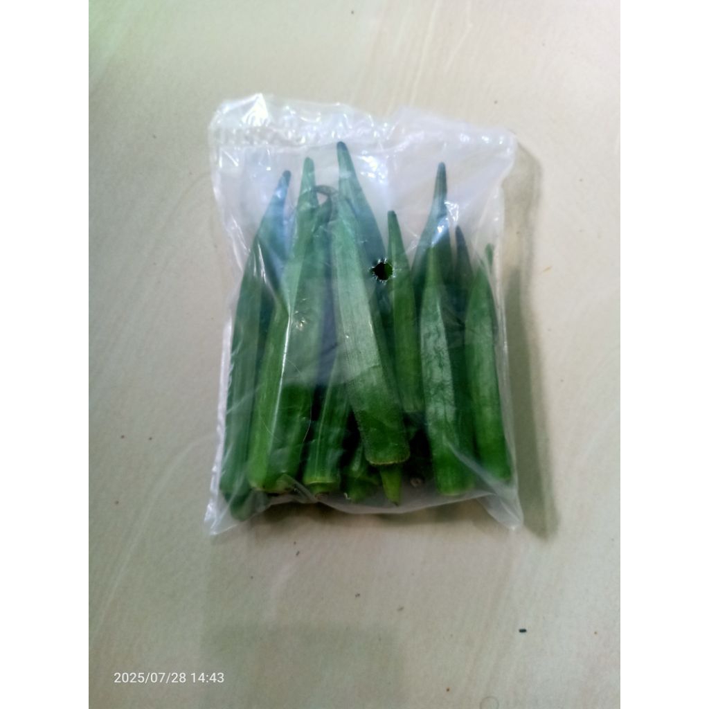 

JUAL OKRA HIJAU FRESH 200 gram~SAYURAN~KELOLA BOGA MART