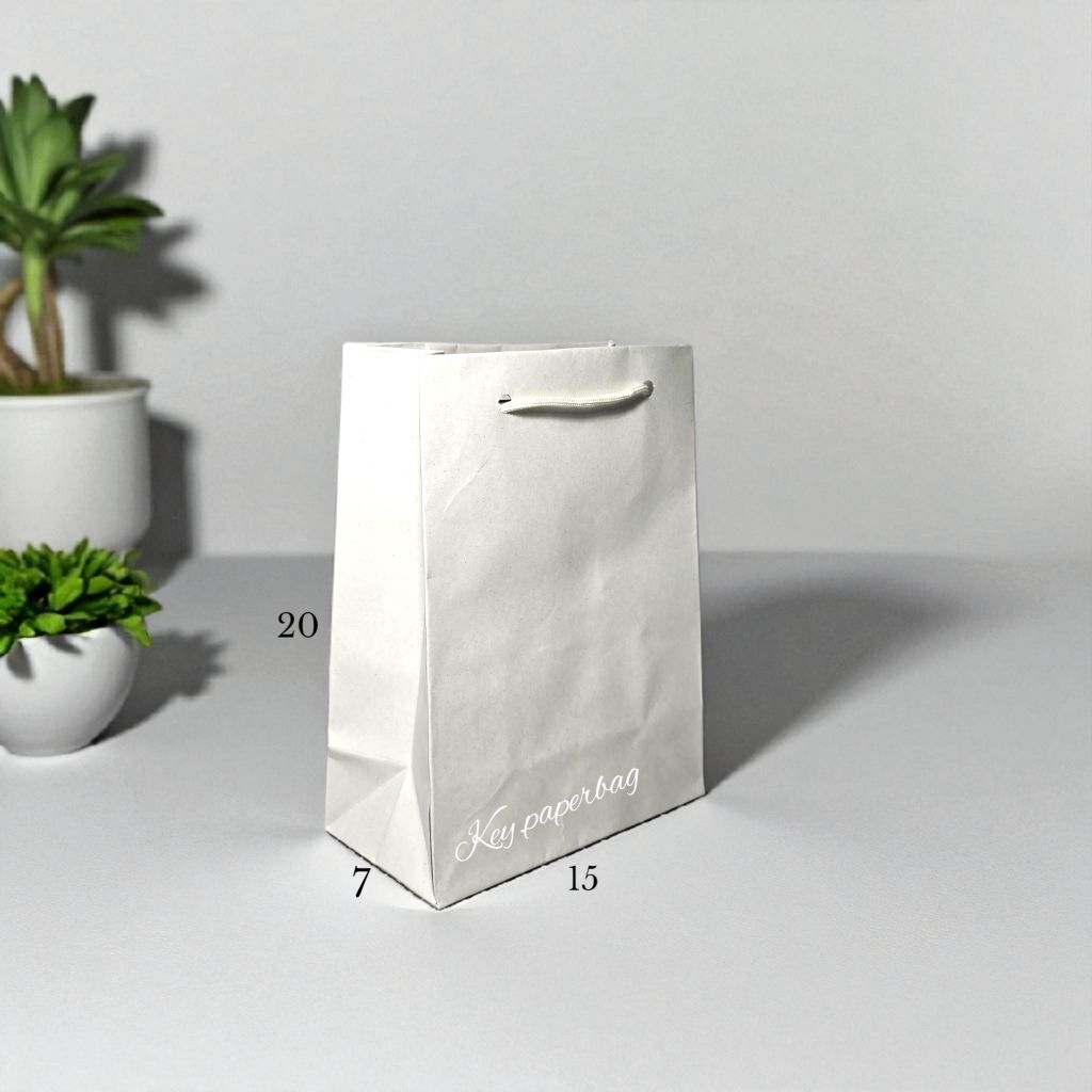 

Paper Bag Putih Uk 15x20