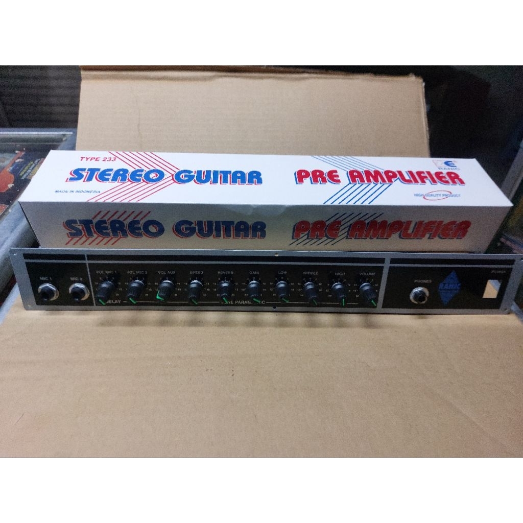 Kit Gitar Pre Amplifier Qiup Karaoke