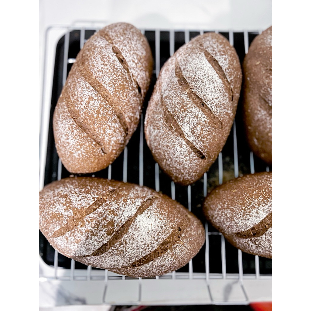 

Soft Sourdough Gandum coklat