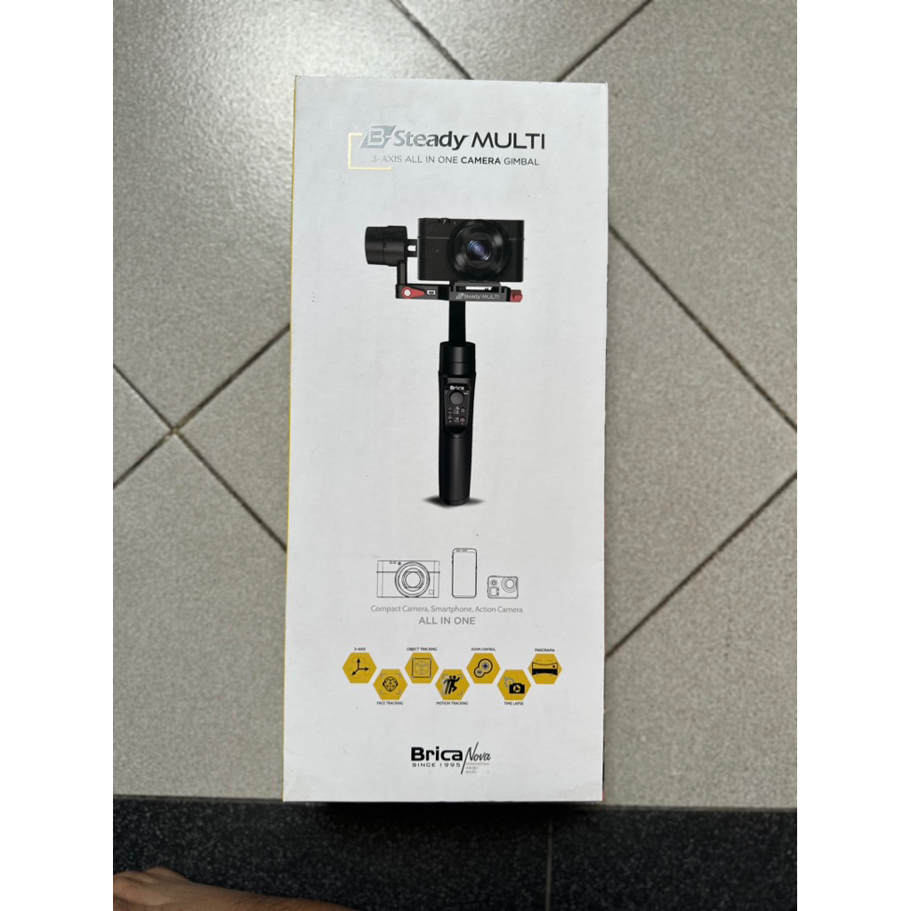 Brica B-Steady Multi 3-Axis All in one camera gimbal Second Like New