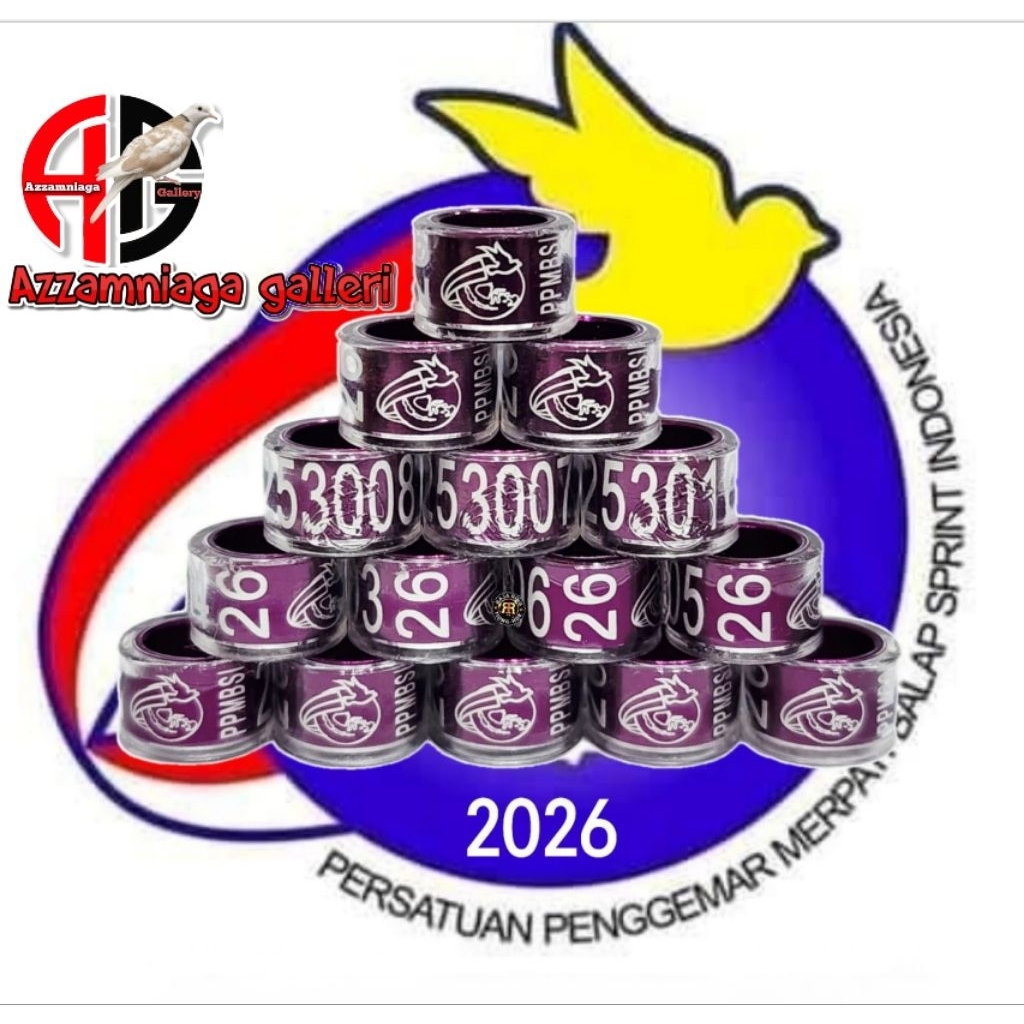 RING PPMBSI  RING RESMI MERPATI BALAP ORIGINAL  RING MERPATI PPMBSI 2026