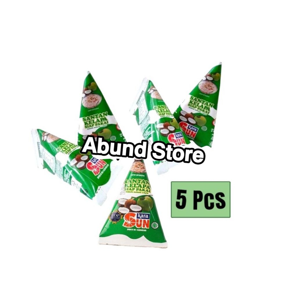 

Santan Kara 5 Pcs Sun Santan Kelapa instan 60 ml