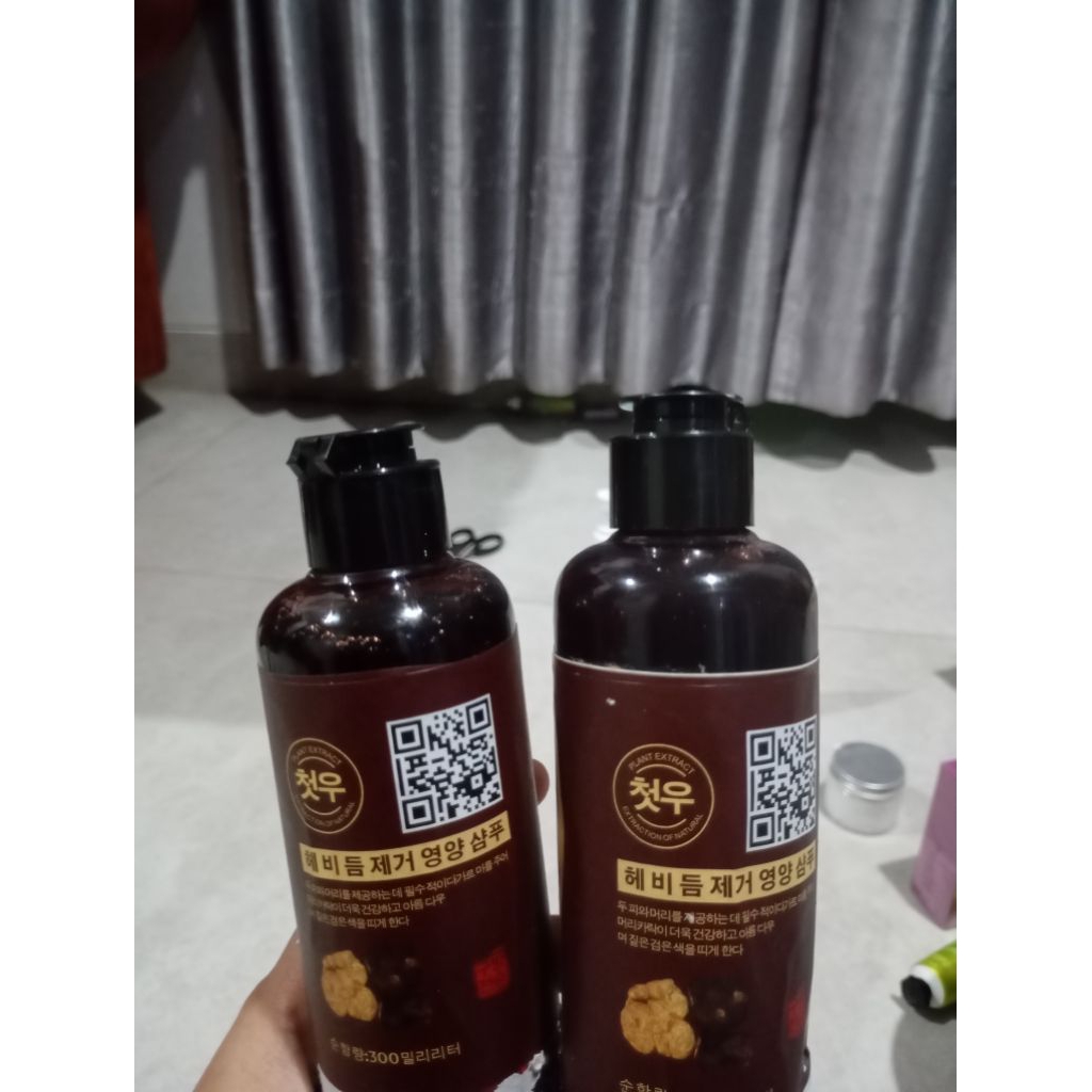 shampoo korea penghitam rambut