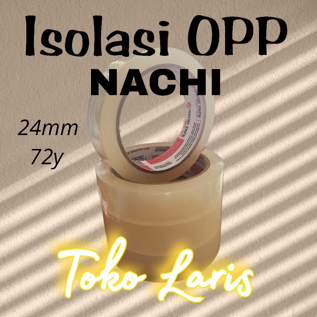 

Isolasi OPP NACHI 24mm 1" 72y BENING