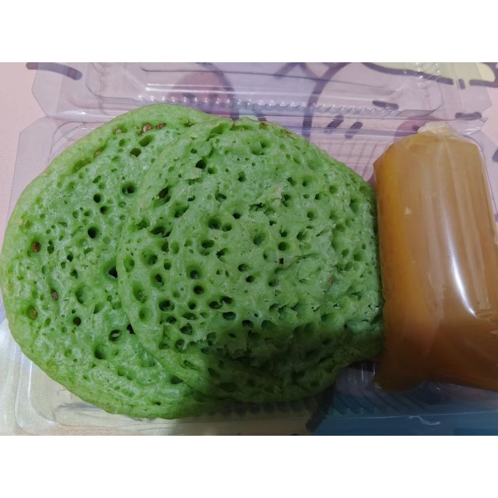 

kue serabi rasa durian