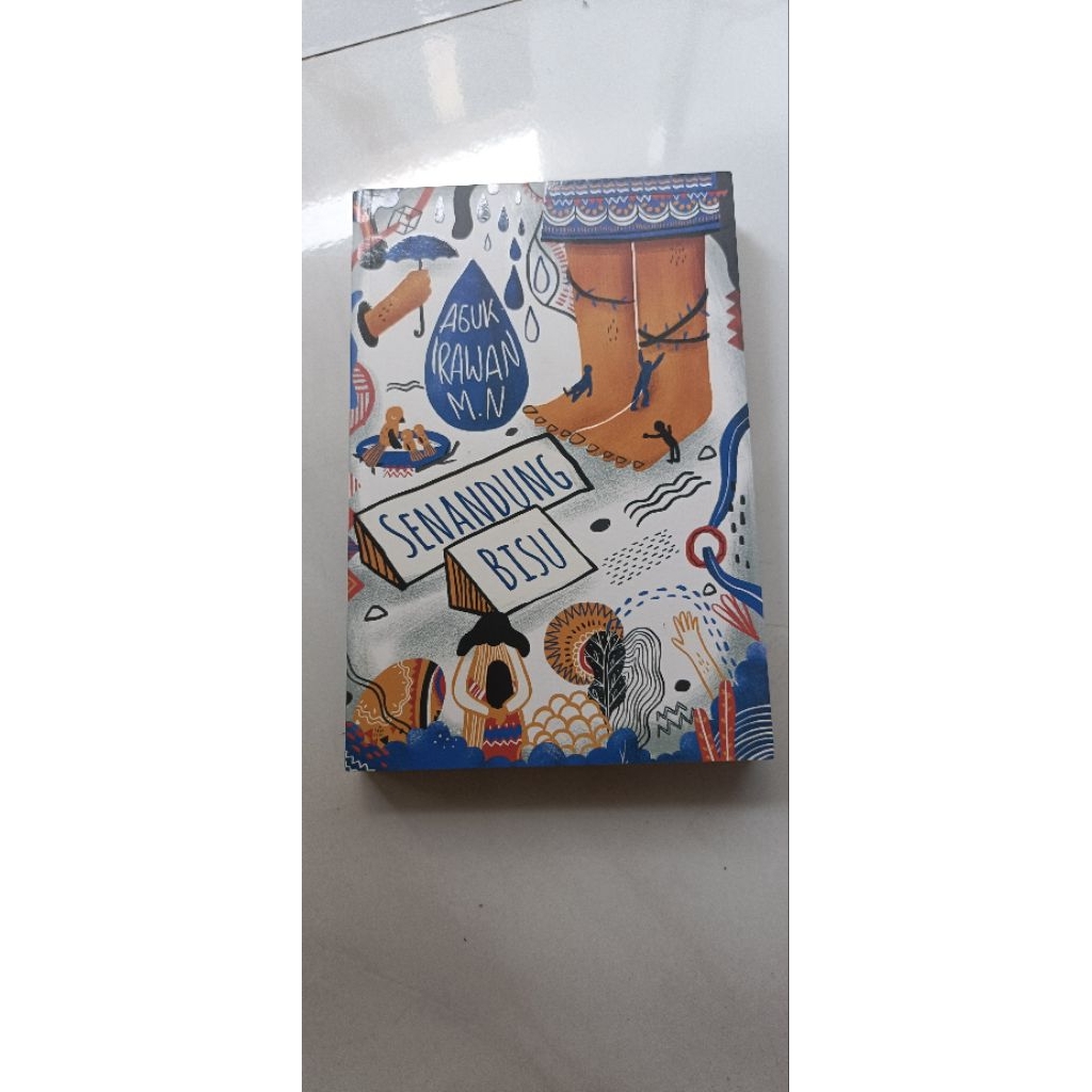 Buku original novel senandung bisu Aguk Irawan