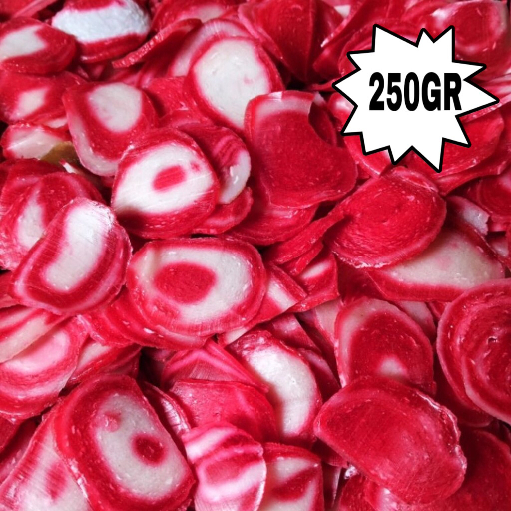 

Kerupuk mentah poleng merah termurah / kerupuk mentah 250gr / kerupuk mentah poleng