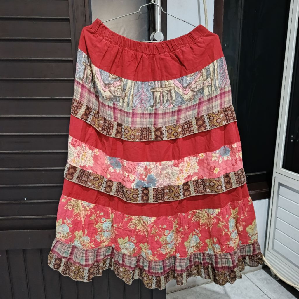 patchwork skirt