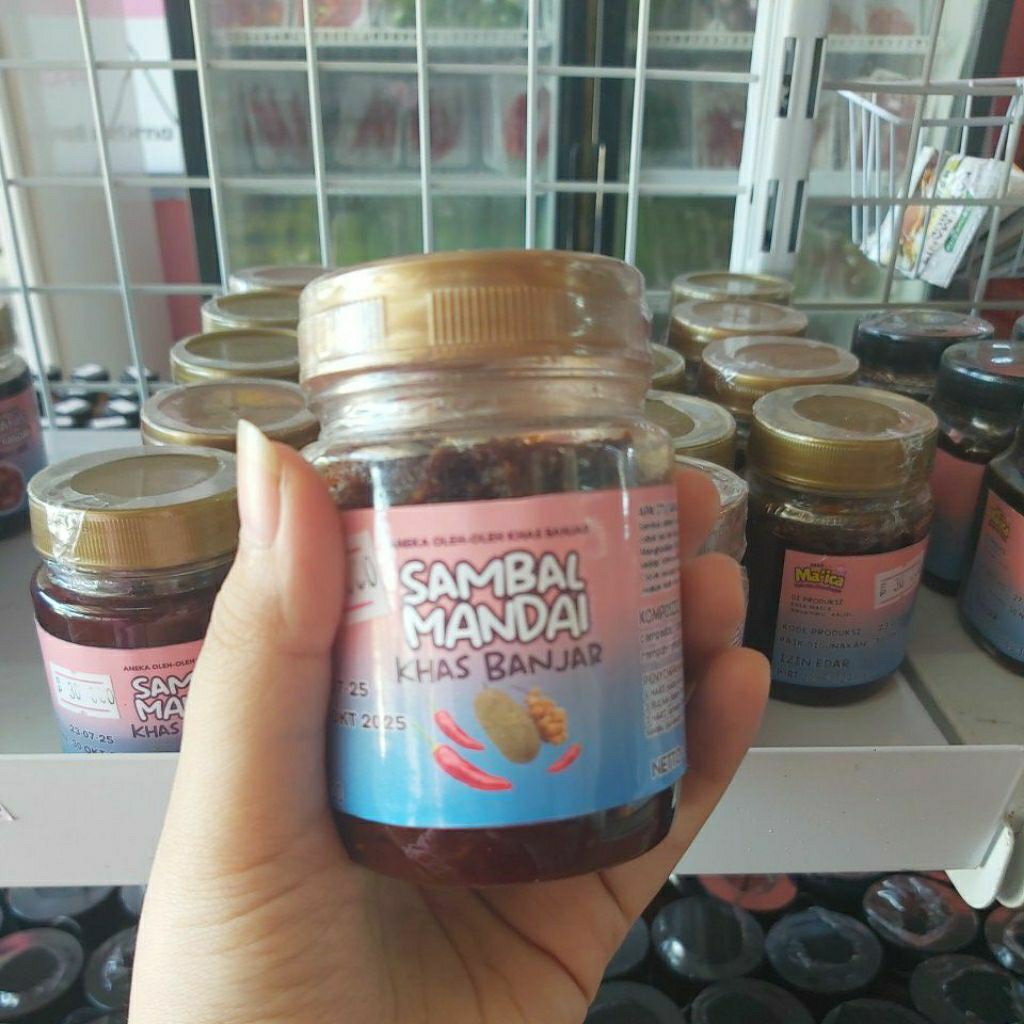 

Sambal goreng Mandai khas Banjar kemasan 200gr