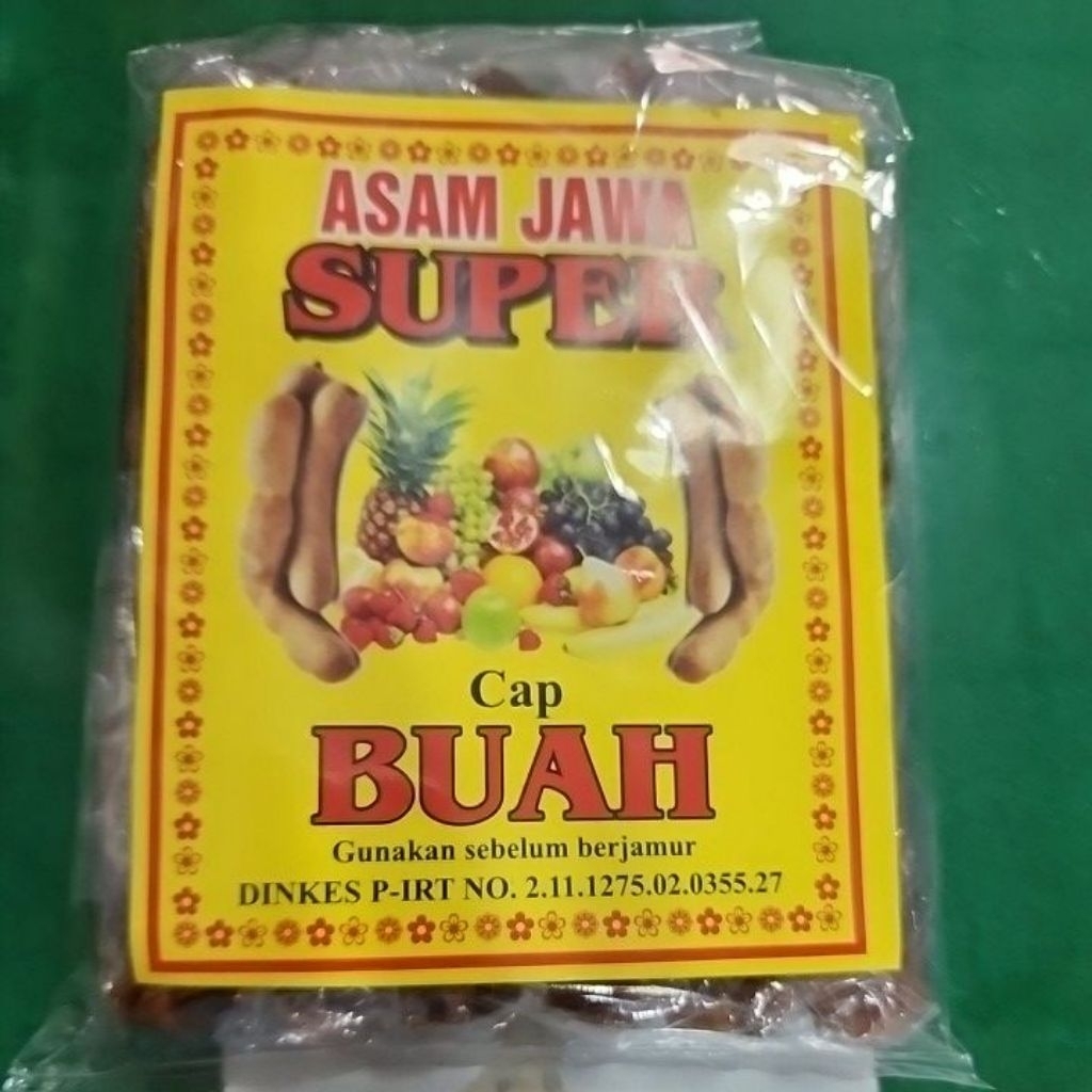 

asam merek jeruk eceran 1000 isi 12 potong