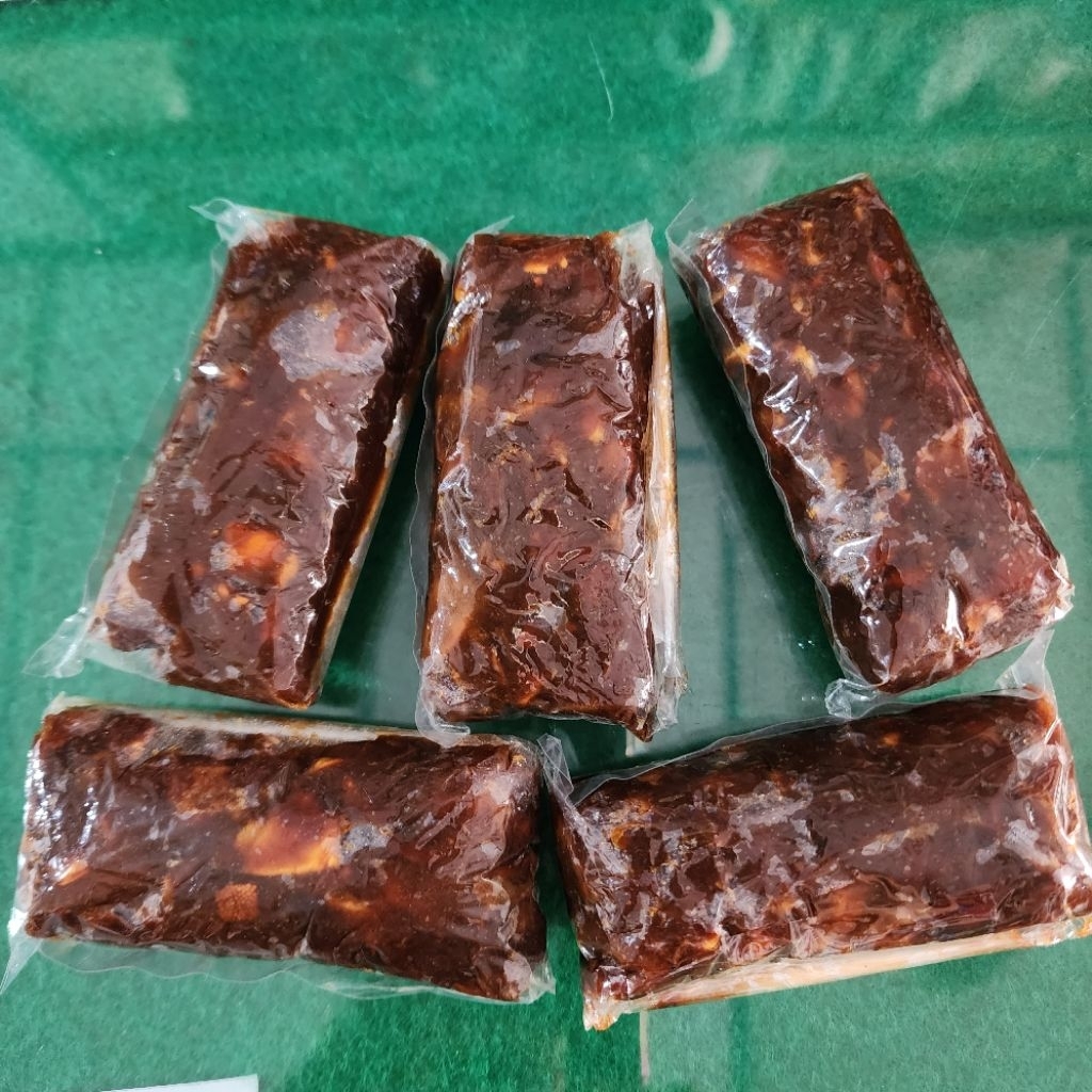 

asam daging warna kuning berat 1 ons