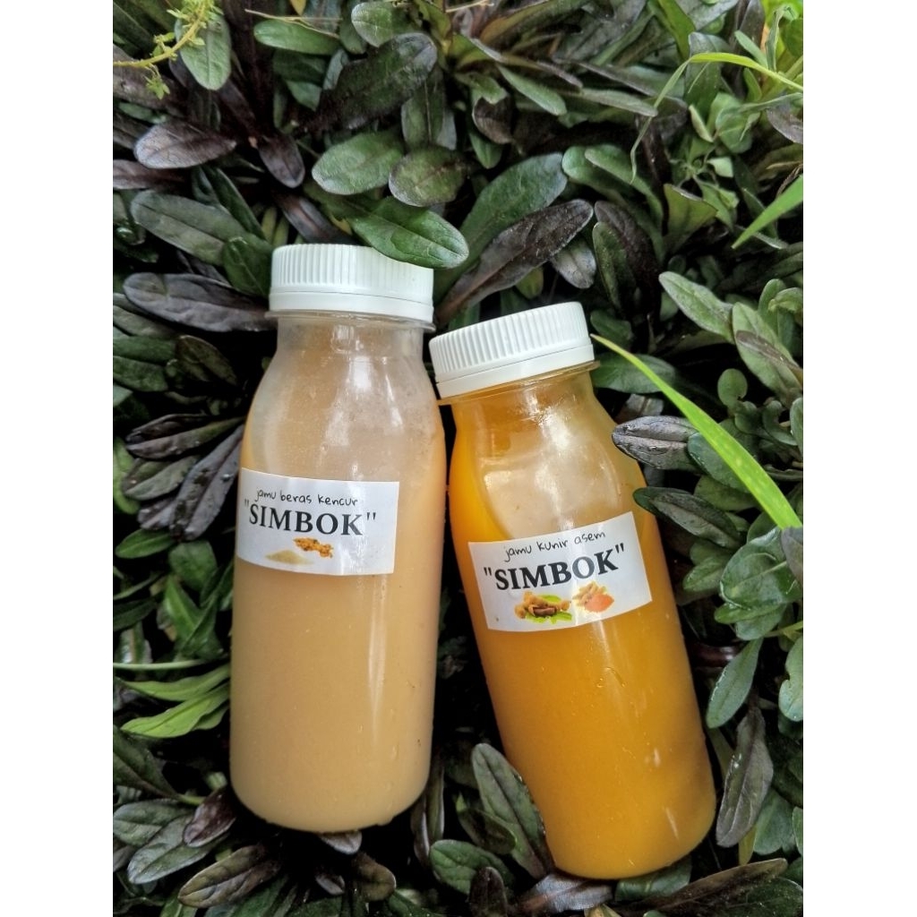 

jamu kunyit asam dan jamu beras kencur