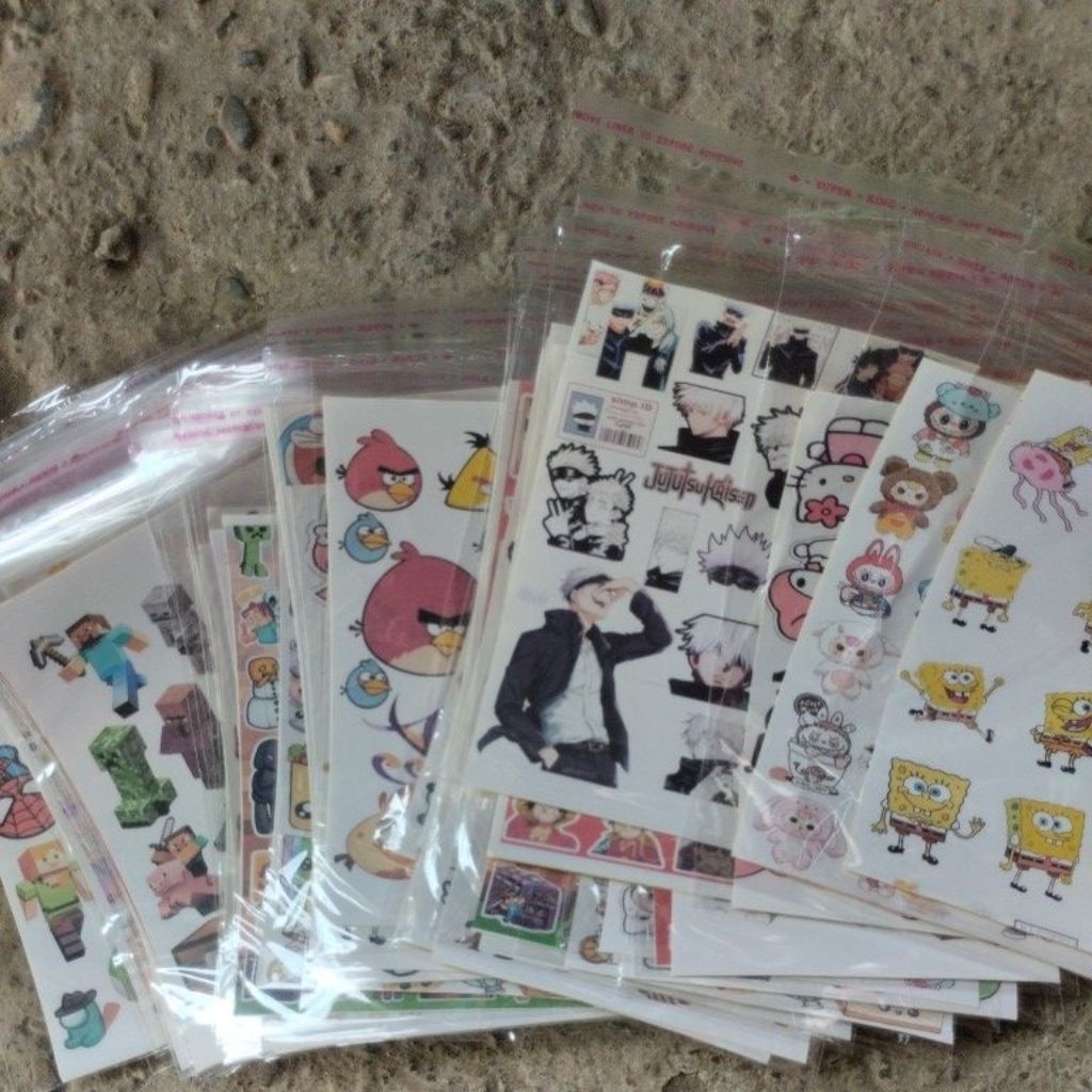 

stiker tempel cewe + cowo(bisa custom)