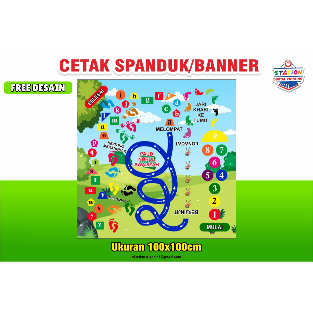 CETAK BANNER PLAYMATE ENGKLEK BEBAS UKURAN