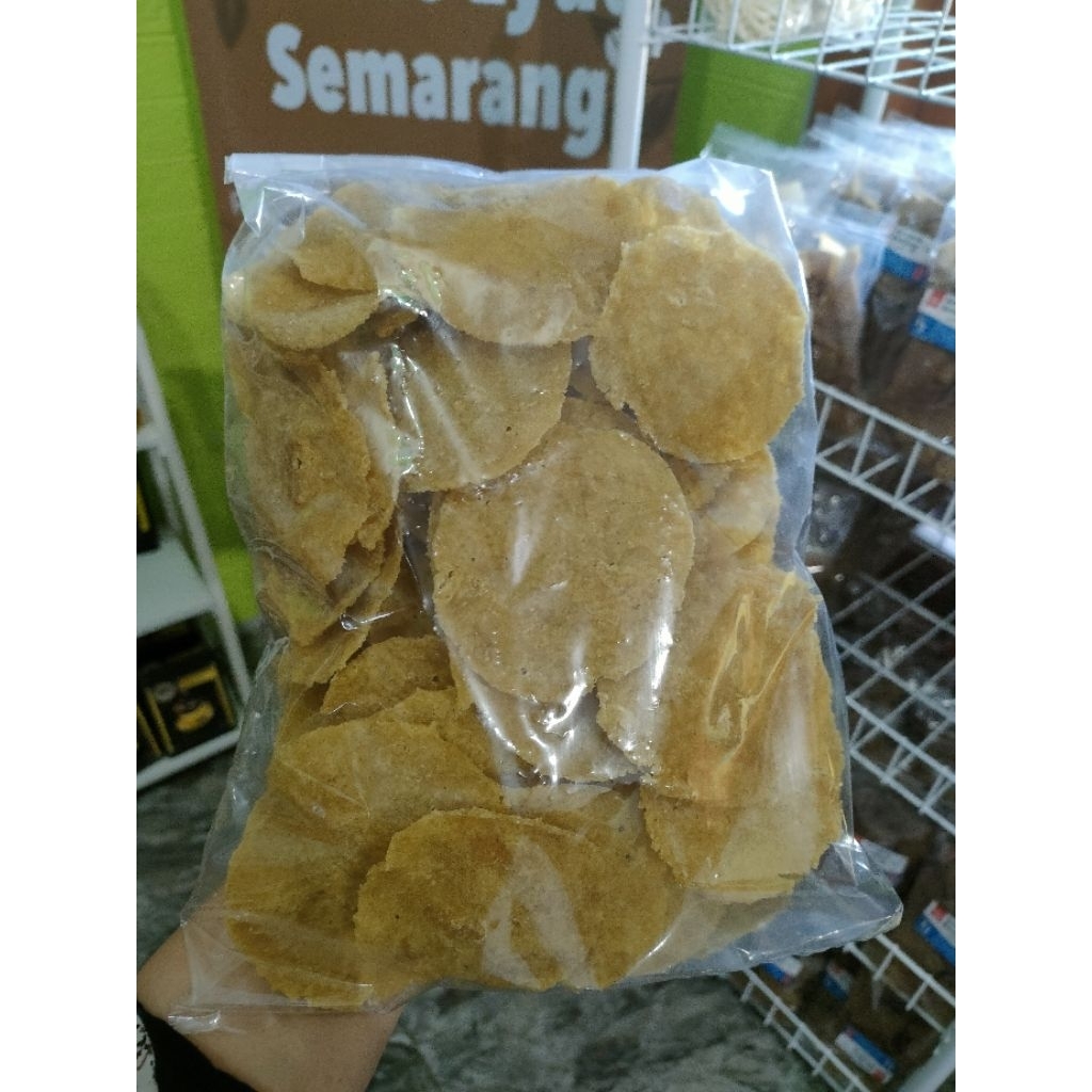 

Kerupuk Puli "Kerupuk Gendar" Mentah 500gr (1/2 kg)