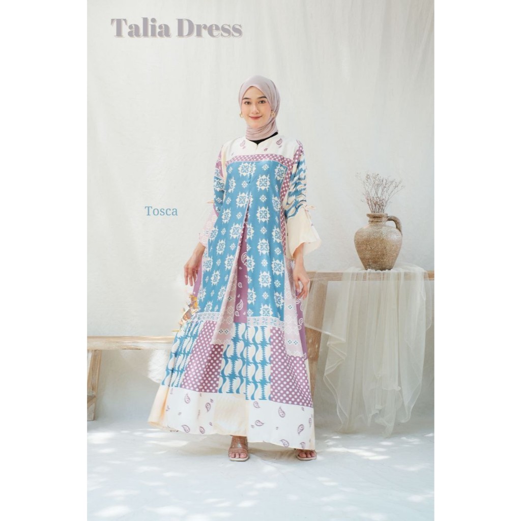 Al Fatihi - Talia Dress Mat Dior Silk Original