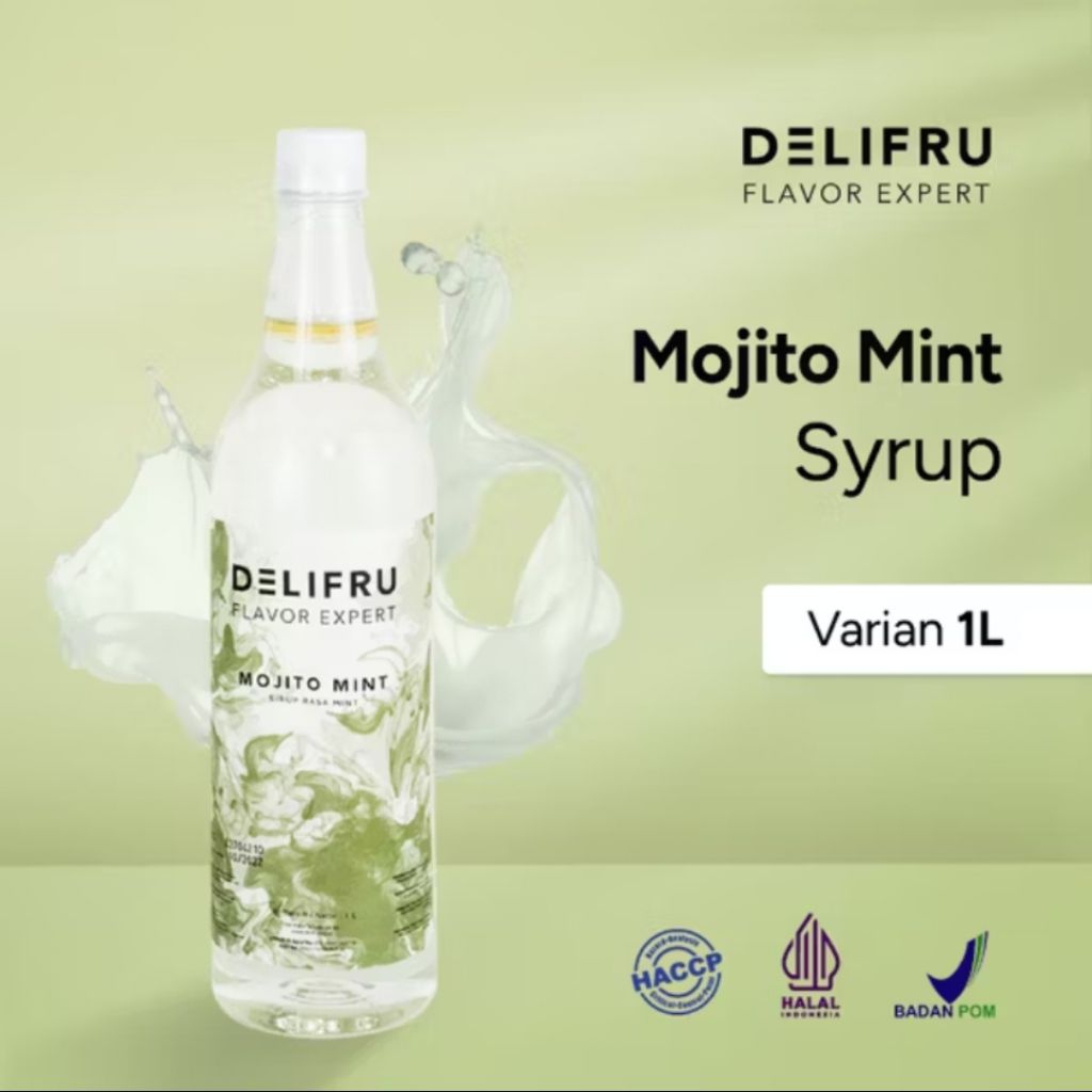 

DELIFRU SYRUP MOJITO MINT 1000 ML