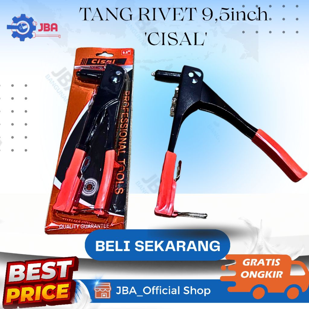 Tang Rivet Cisal / Tang Untuk Memasang Paku Rivet / Alat Pasang Paku Keling / Alat Pasang Paku Rivet