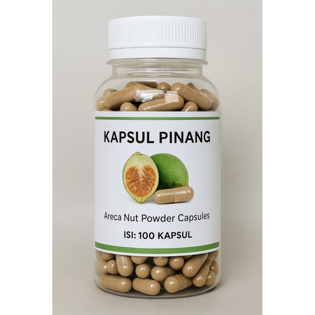 

Kapsul Buah Pinang Original Alami 100pcs