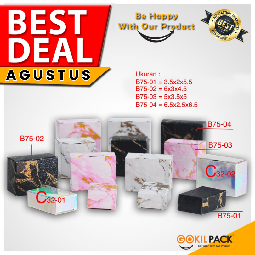 

GOKILPACK - Kotak Souvenir - Kotak Hadiah Kecil - B75