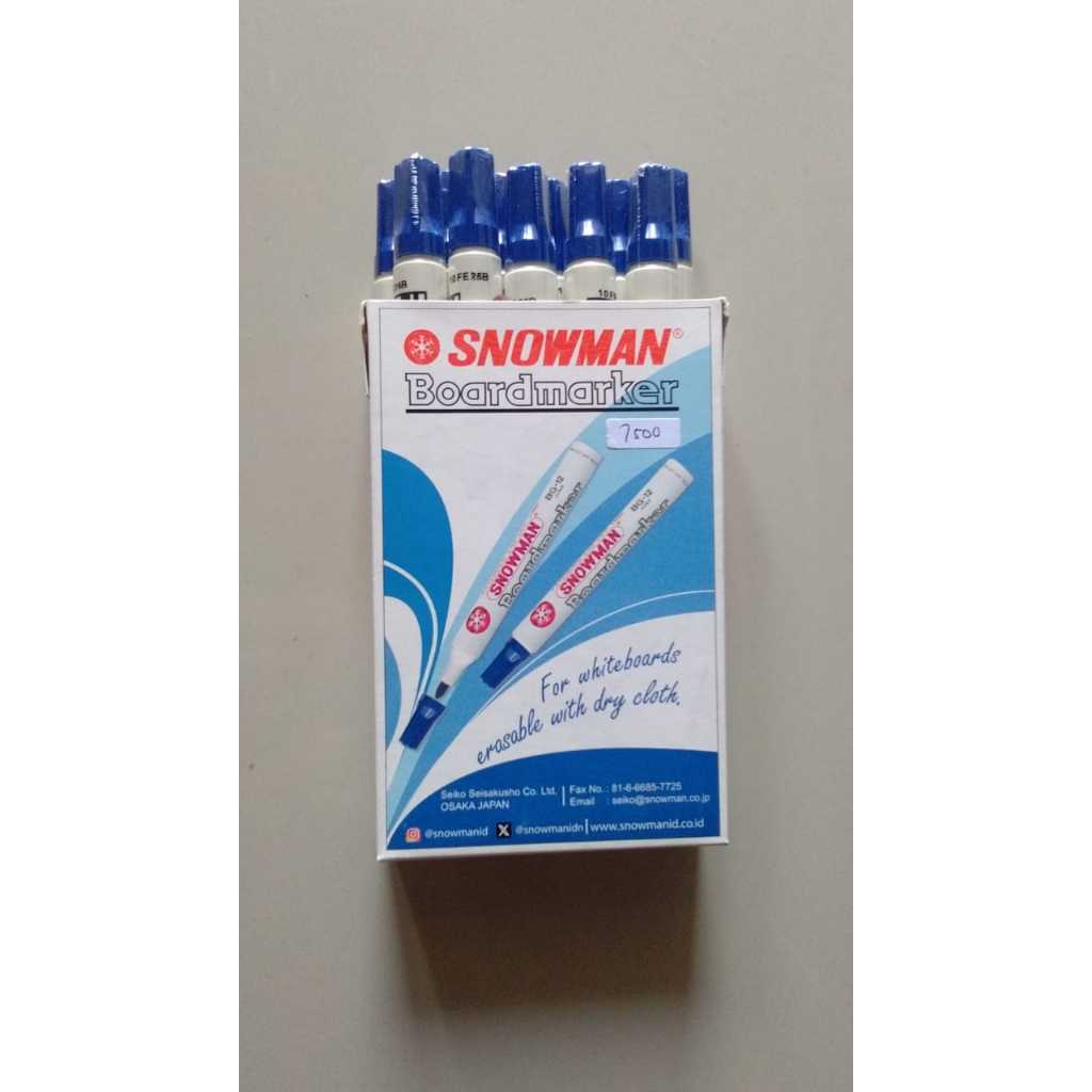 

Spidol Snowman Boardmaker / White Board / Non Permanent