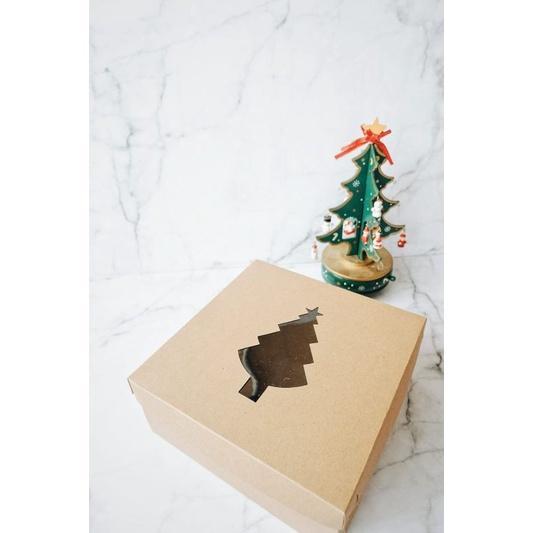 

Cake Box Kue Ulang Tahun Dus Kotak Roti Pudding Hampers Natal Xmas Size 20x20x10