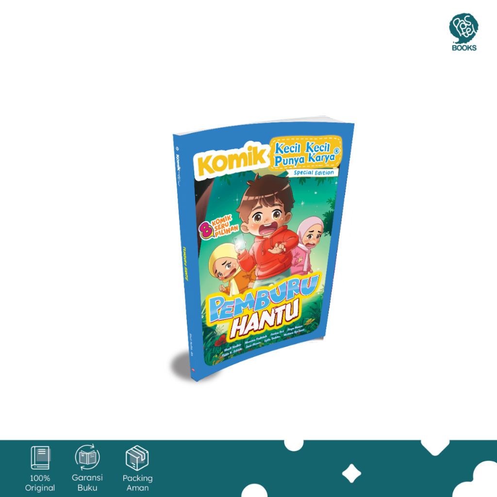 Buku Anak Komik KKPK Rep. Spe: Pemburu Hantu | Komik Horor Karya Penulis Cilik - Pastel Books