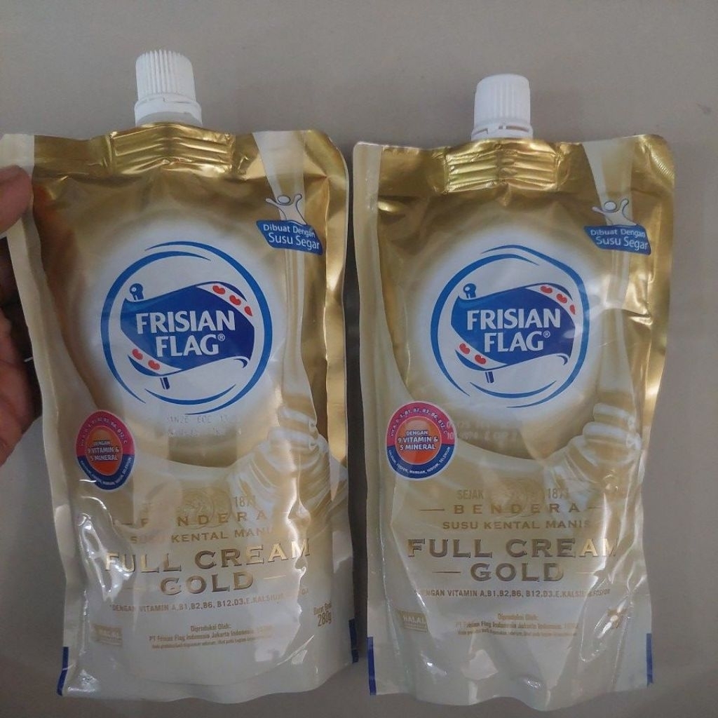 

Frisian Flag Pouch Gold 280gr Feisan Gold Full Cream