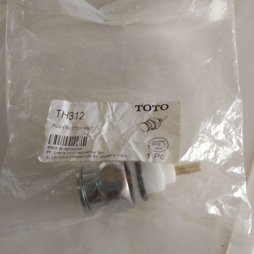 TOTO TH 312 PUSH BUTTON UNIT