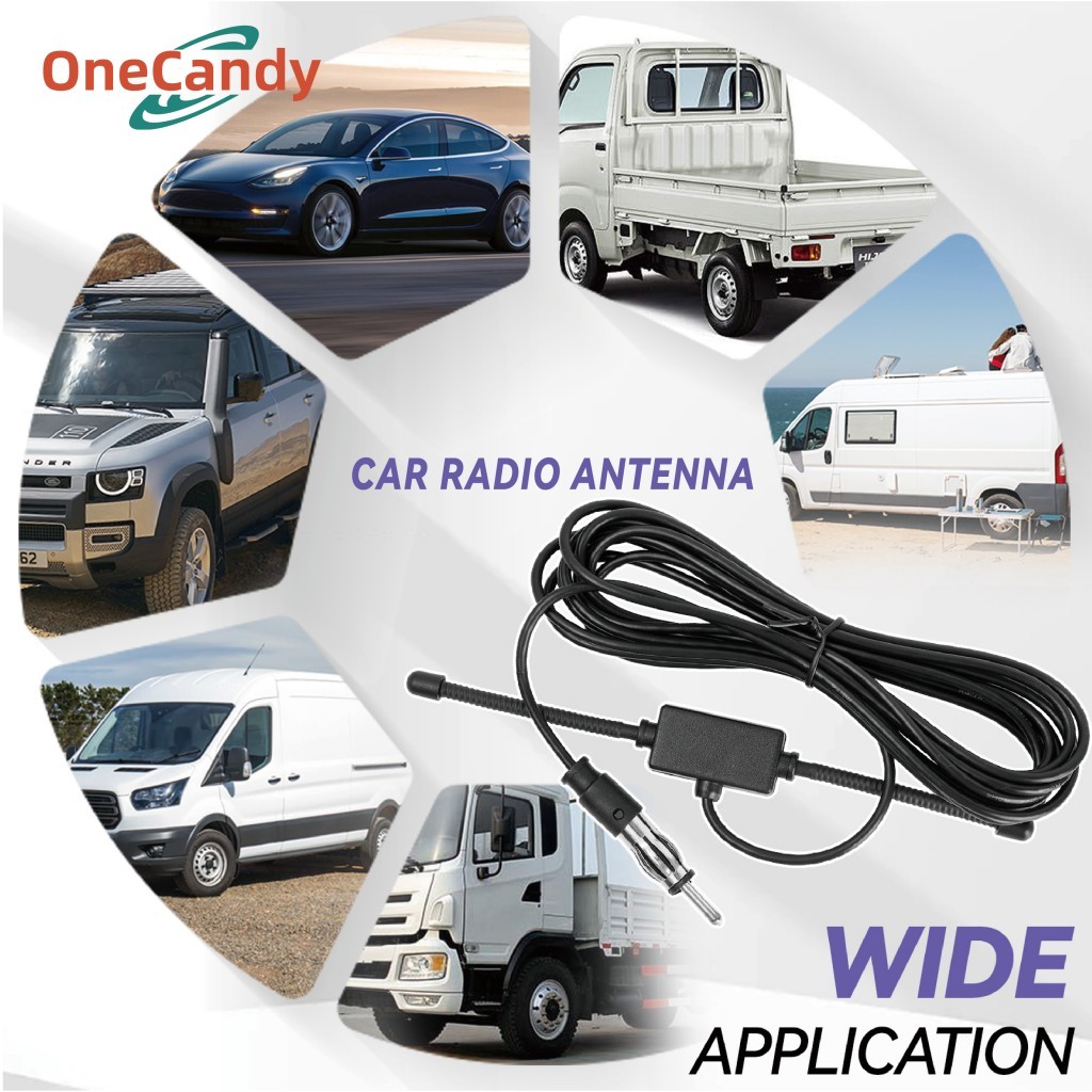 Antena Radio Mobil AM FM Universal / Antena Radio FM / Car Radio Antenna FM FM