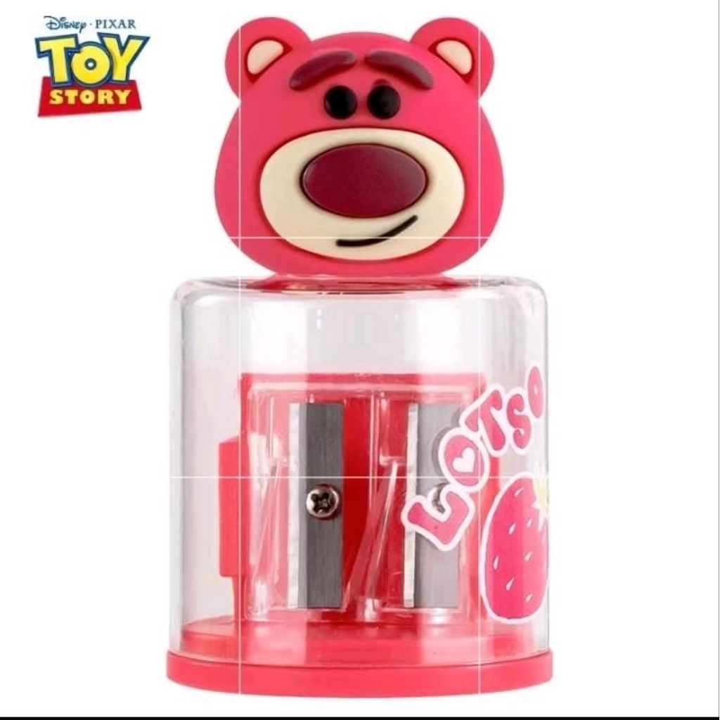 

RAUTAN (1PCS ) PENSIL 2 LUBANG 3D MOTIF LUCU KARAKTER LOTSO