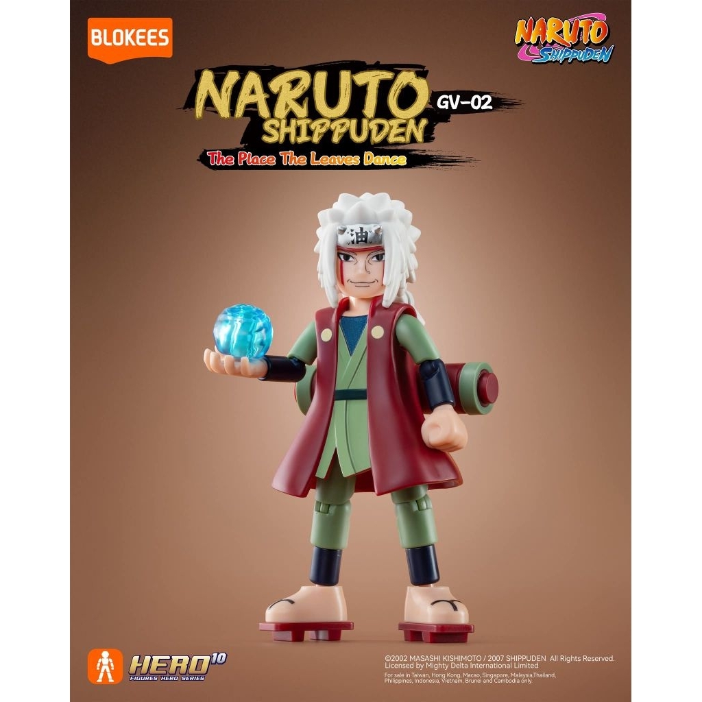 Blokees Naruto GV-02 SECRET JIRAIYA