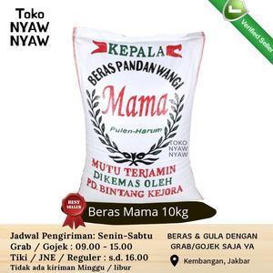 

Cargo Beras kepala pandan wangi super cap mama 10kg