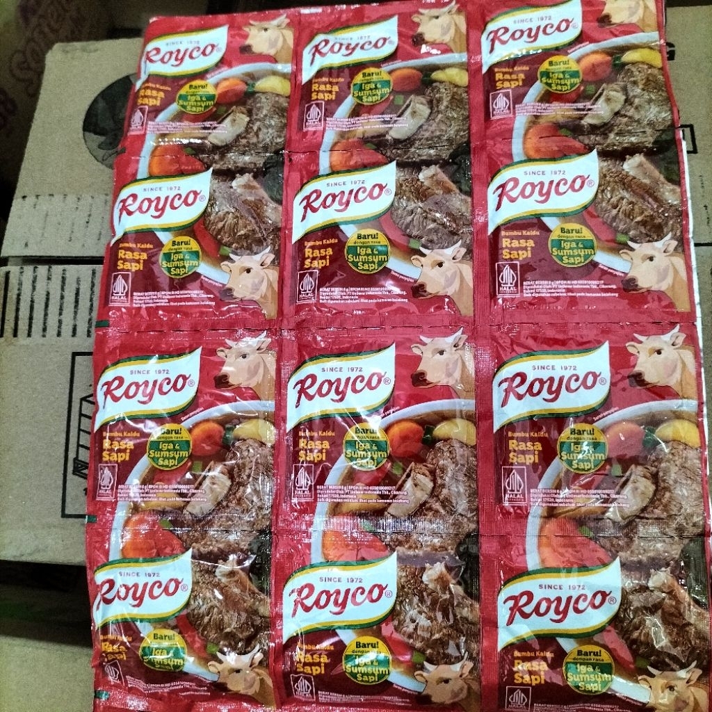 

Royco Penyedap Masakan 1 renceng isi 12 pcs