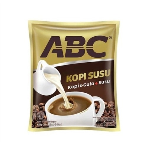 

Kopi ABC Susu Kemasan Sachet Renteng isi 10 pcs / Kopi ABC Susu