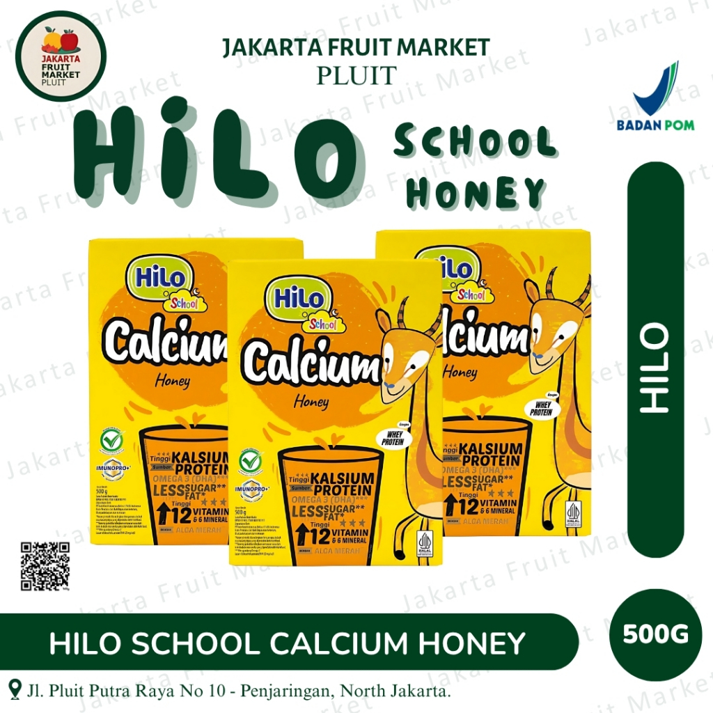 

HILO SCHOOL CALCIUM HONEY