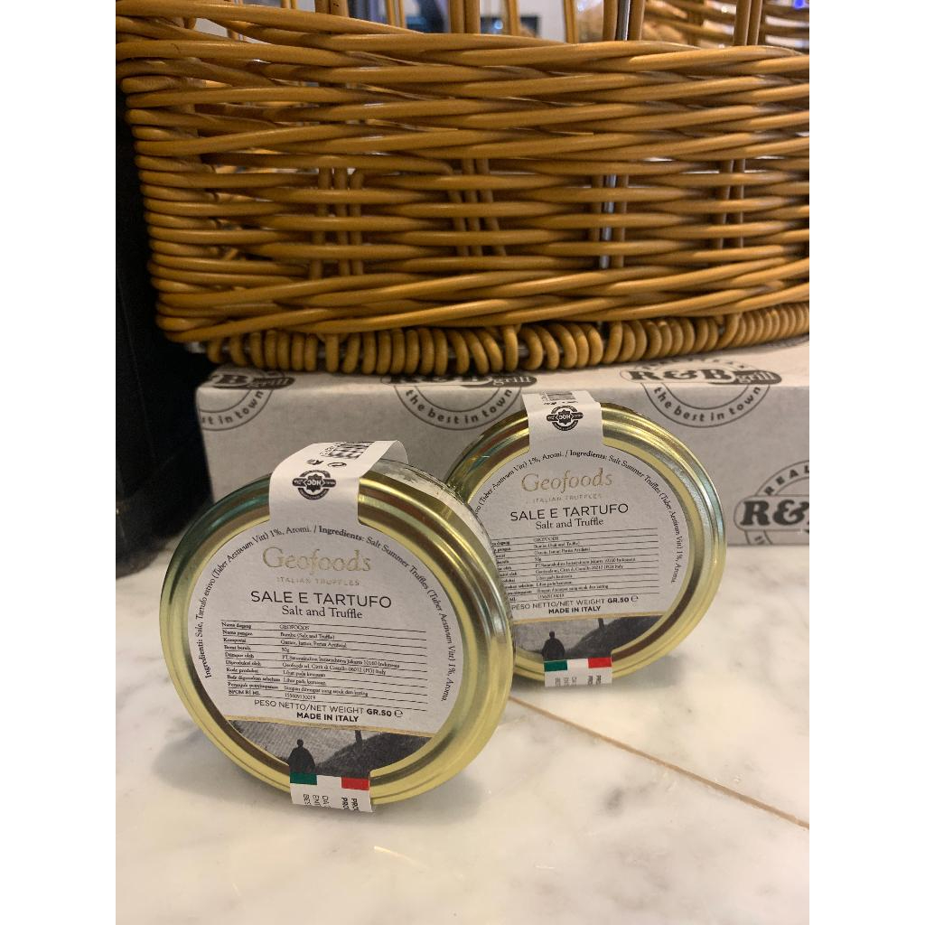 

Geofoods Salt And Truffle 50 GR | Geofoods Garam Dan Truffle 50 GR | Italian Truffles