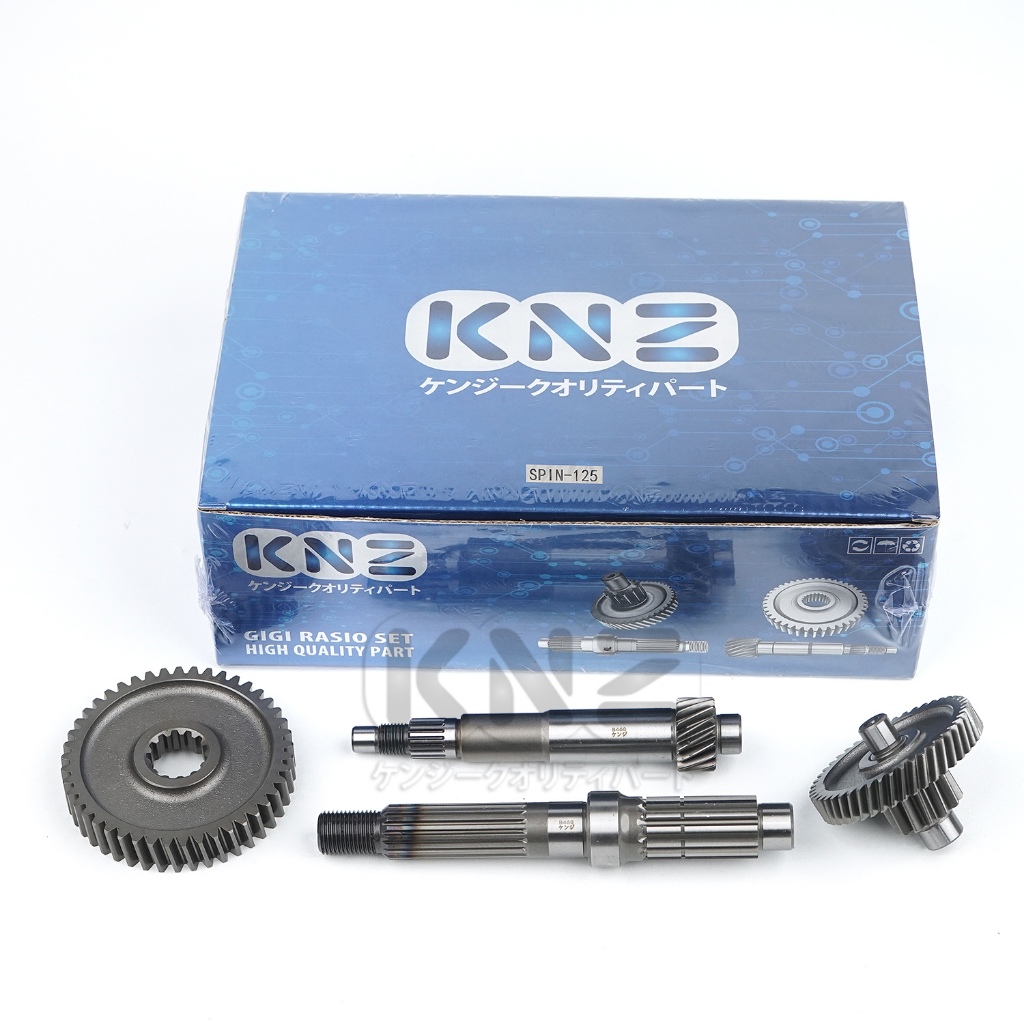 GEAR RASIO SET SPIN 125 KNZ
