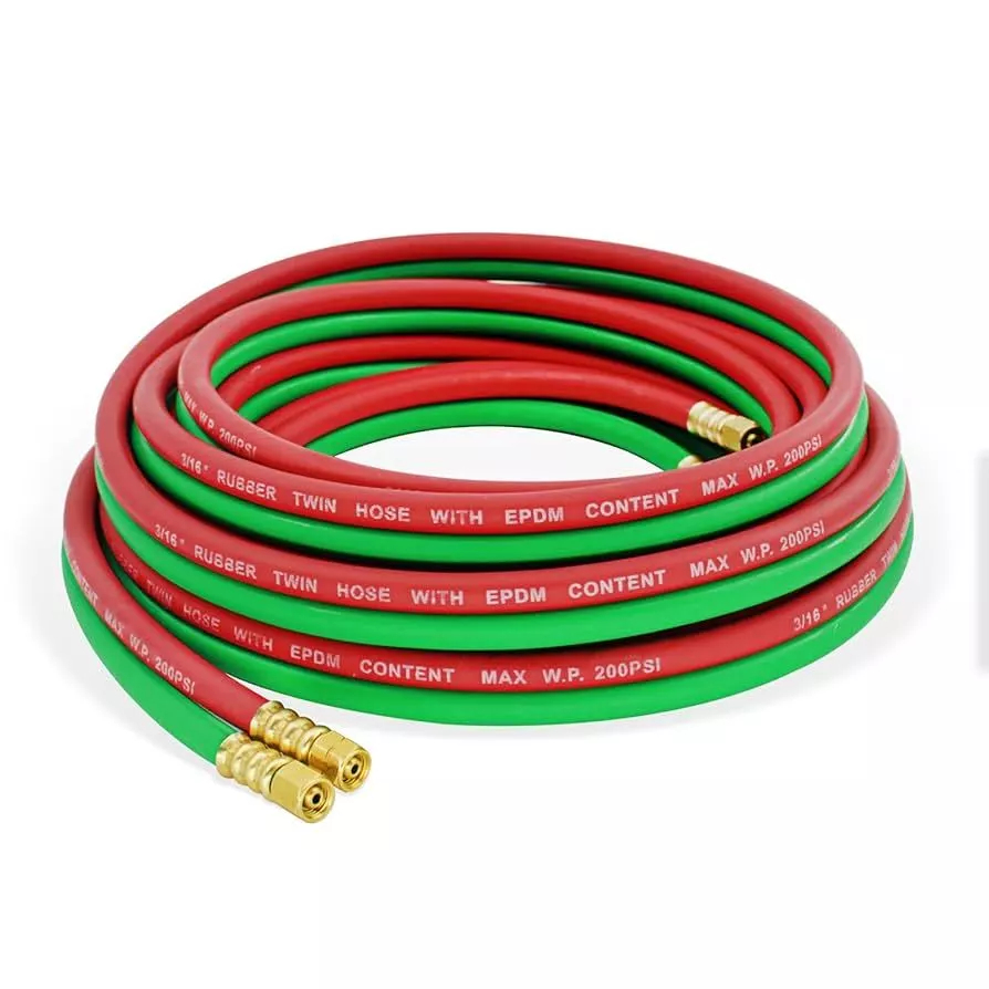 5 METER Selang Blender Las Double 1/4" x 3/8" Inch Selang Las Dobel LPG Oksigen / Selang Las Oksigen