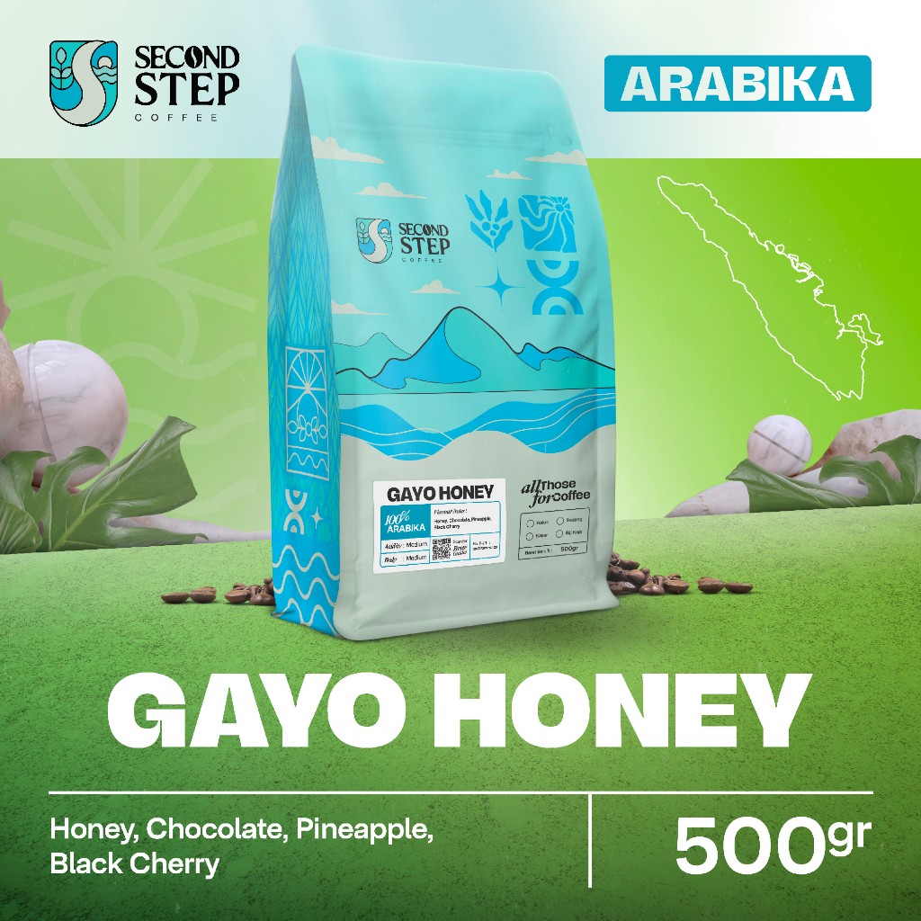 

Biji Kopi Bubuk Arabika Gayo Honey Arabica Coffee Bean Manual Brew 500gr