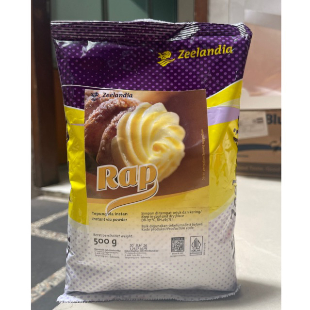 

TEPUNG FLA INSTANT RAP ZEELANDIA 500 GRAM