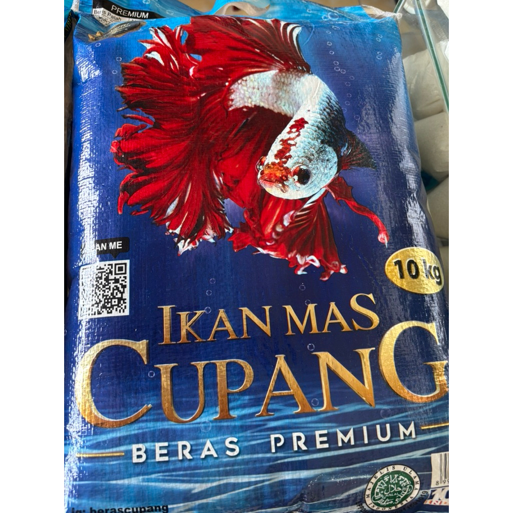 

Beras ikan mas Cupang Beras Premium 10 kg