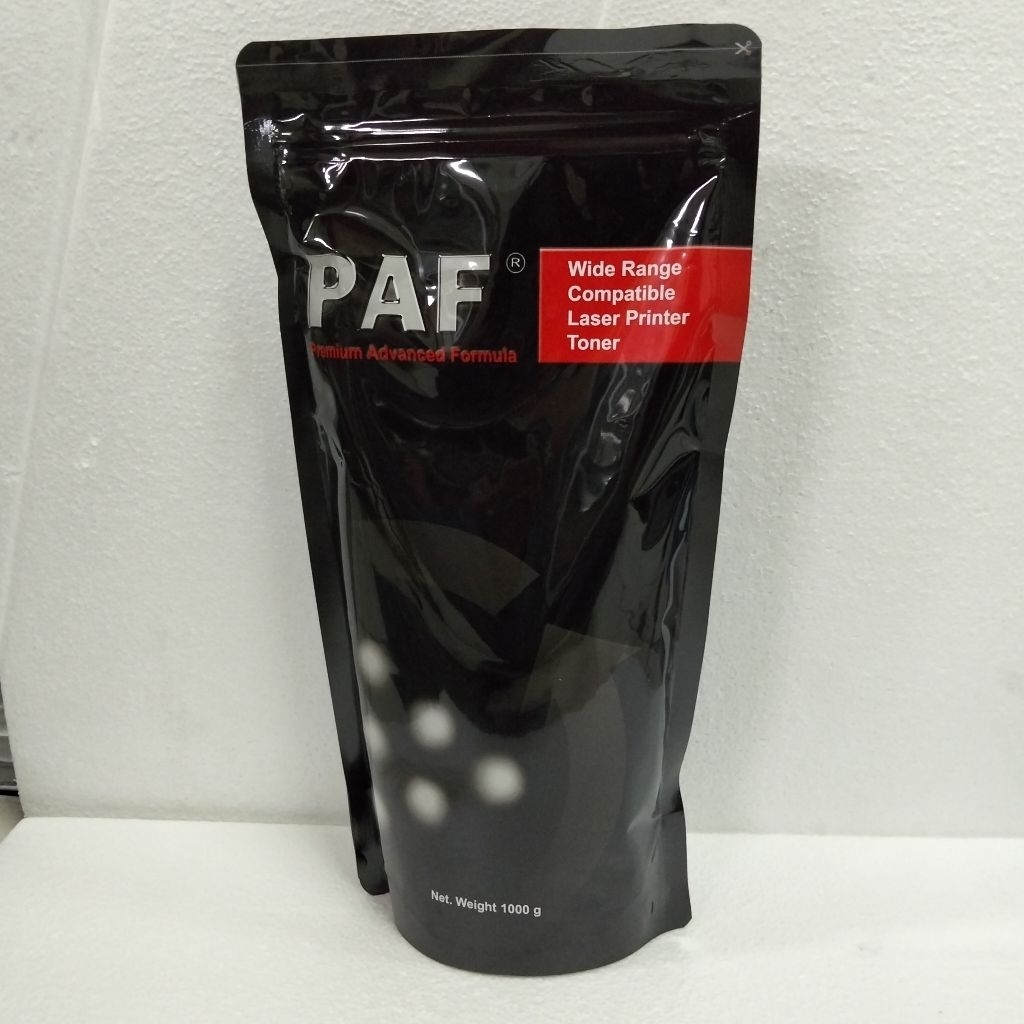 serbuk toner  pAf monochrome hitam 1 kg