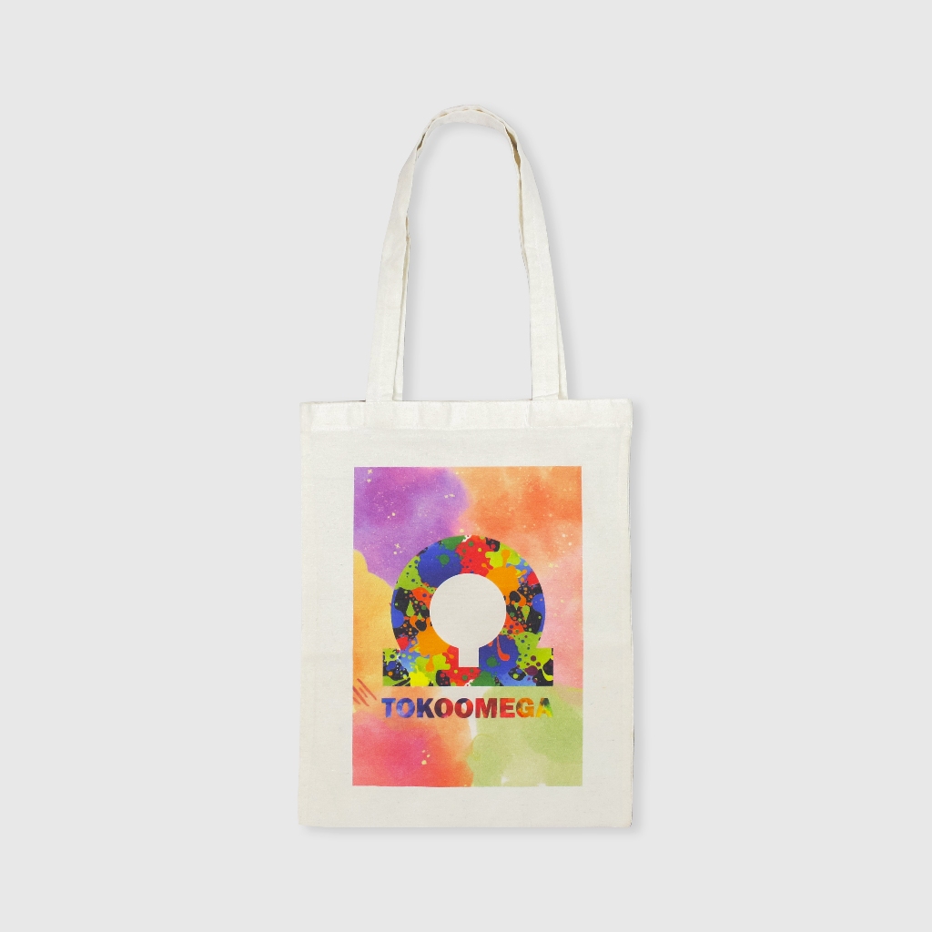 Tas/Totebag/Goodie Bag Blacu custom sablon 30x40