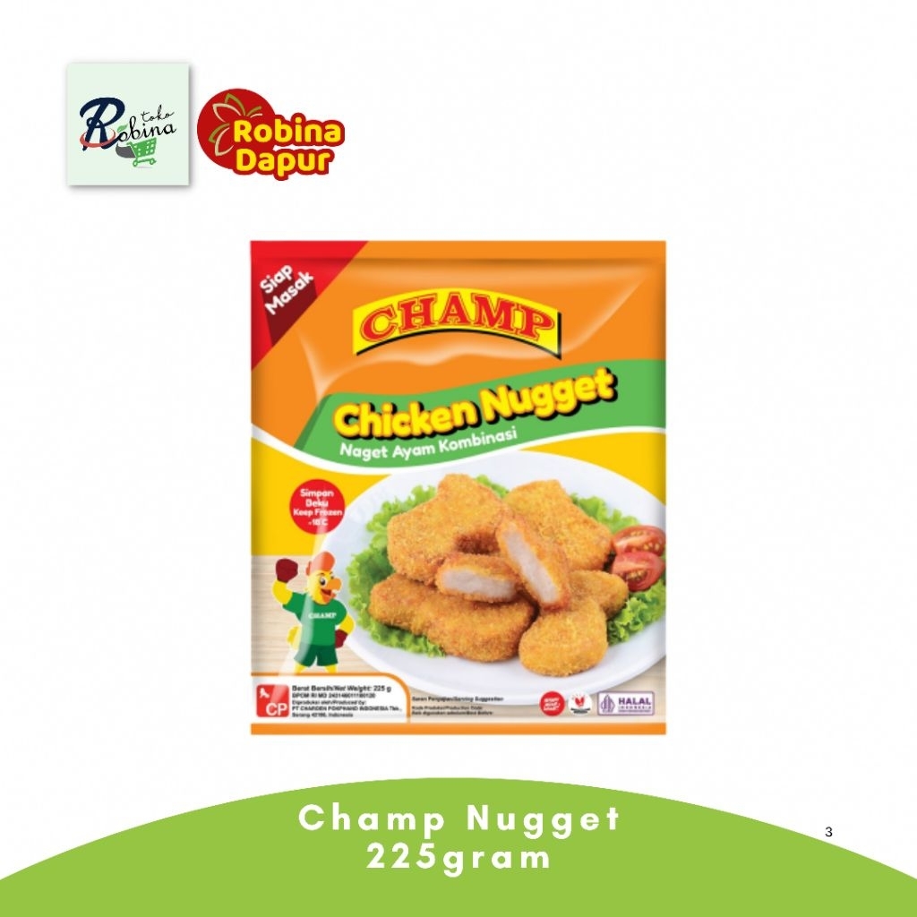 

Champ Chicken Nugget 225 gr