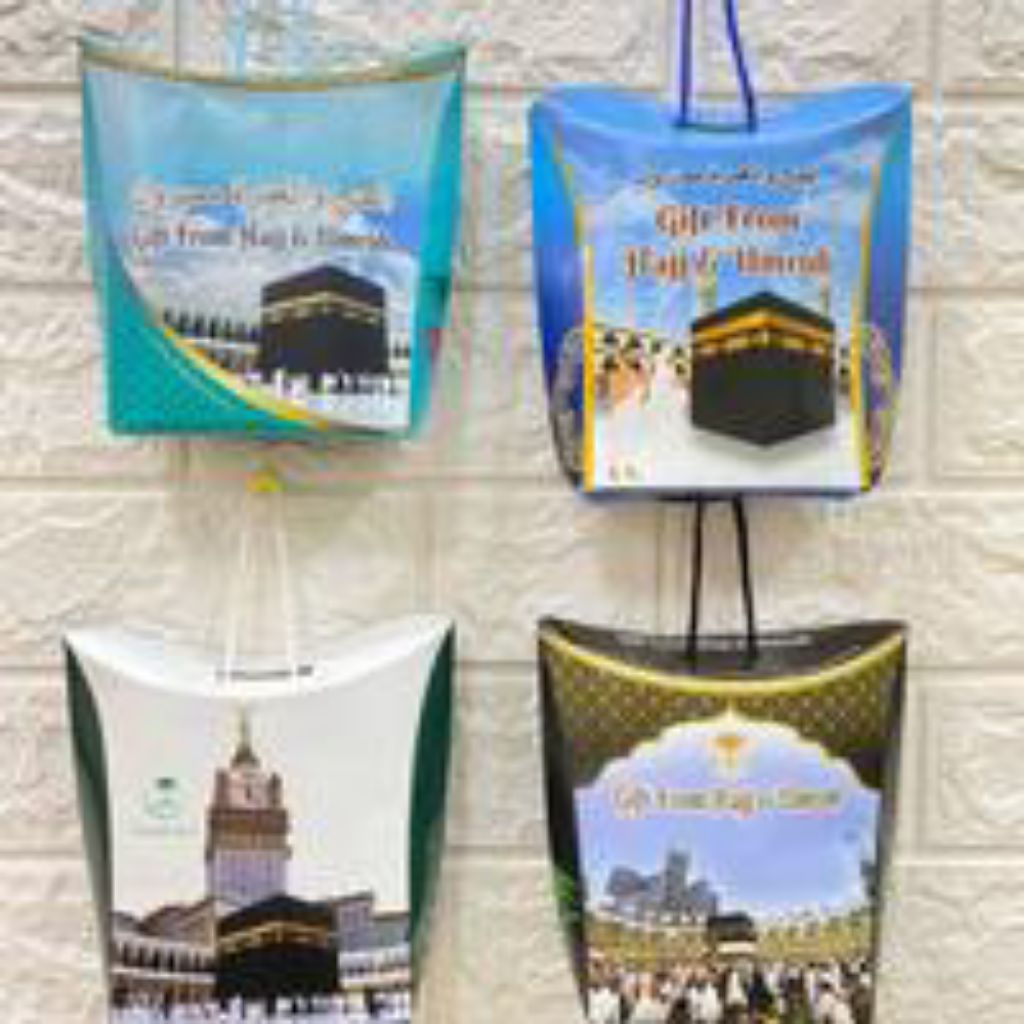 

tas jinjing paperbag gift oleh oleh umroh dan haji