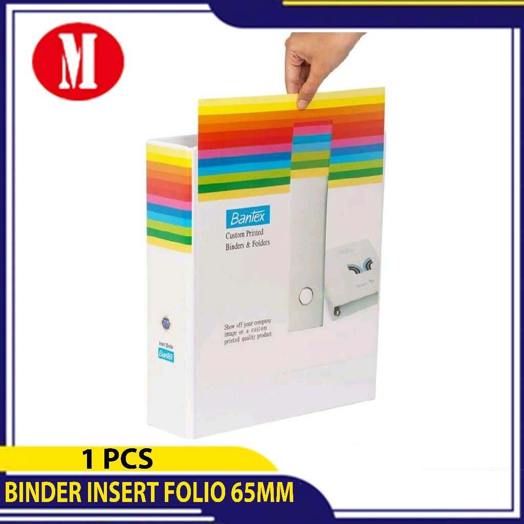 

Ordner Bantex Binder Insert Folio 65mm / Order Pelangi