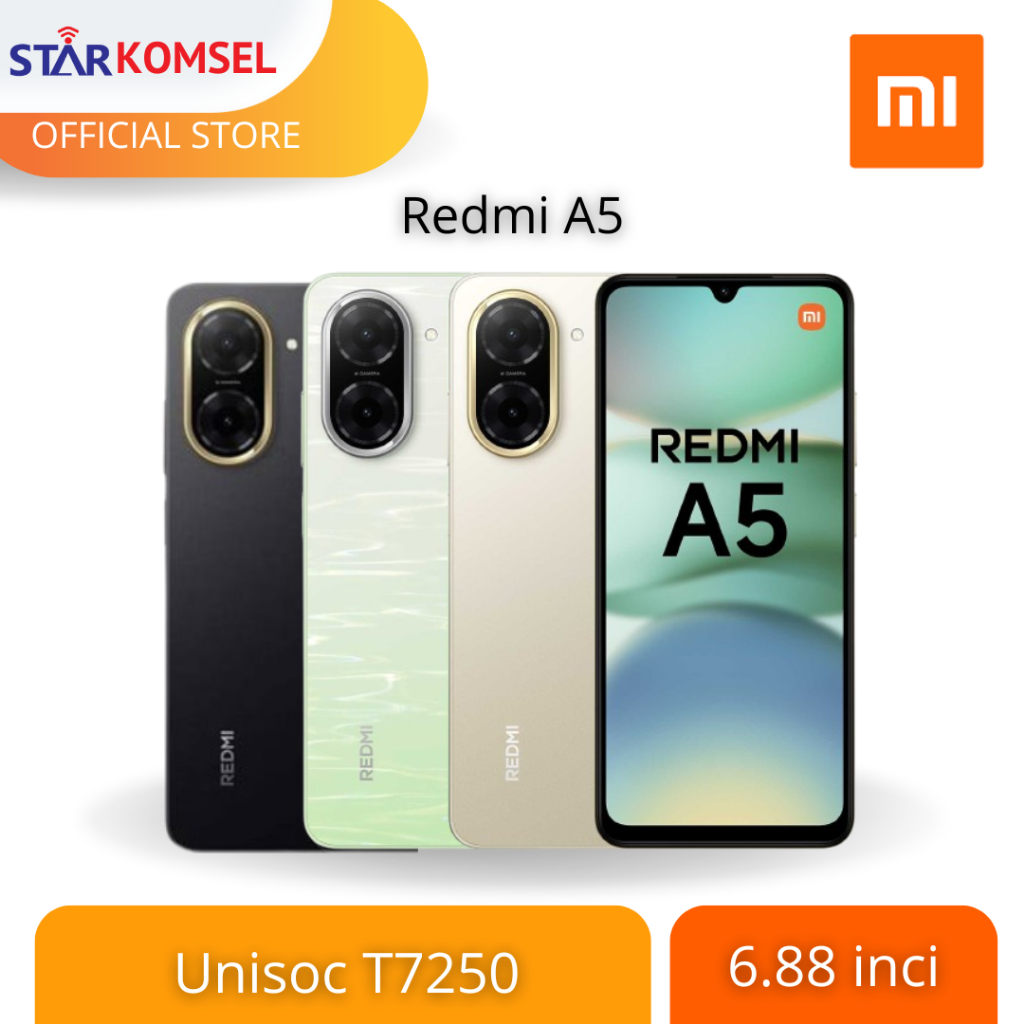 HP XIAOMI  REDMI A5 4/128 GARANSI RESMI XIAOMI