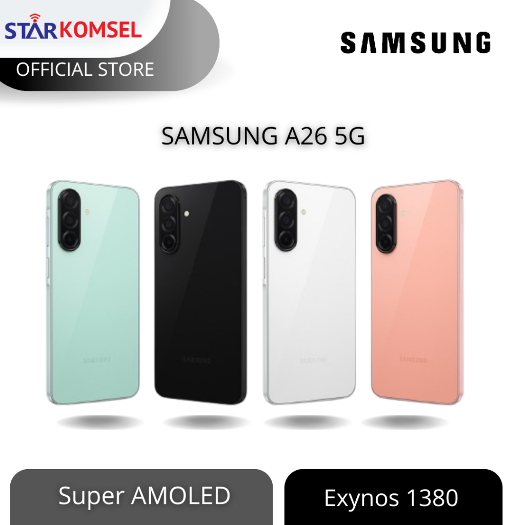 HP SAMSUNG A26 5G 8/256 NFC GARANSI RESMI SAMSUNG INDONESIA